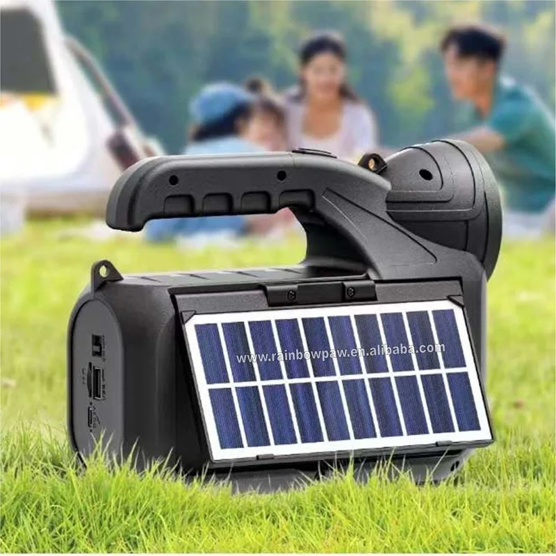 Gts-2068 Bt Wireless Outdoor Inch Solar Portable Speaker