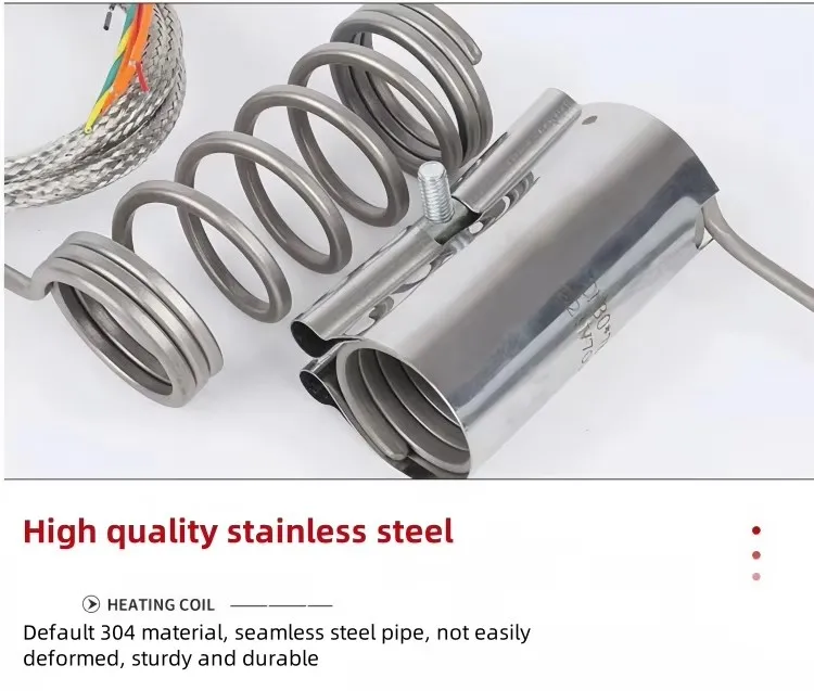 380V Hot Runner Injection Mold Coil Heater