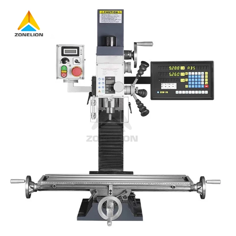 Industrial Grade 7028 Vertical Drilling and Milling Machine Fully