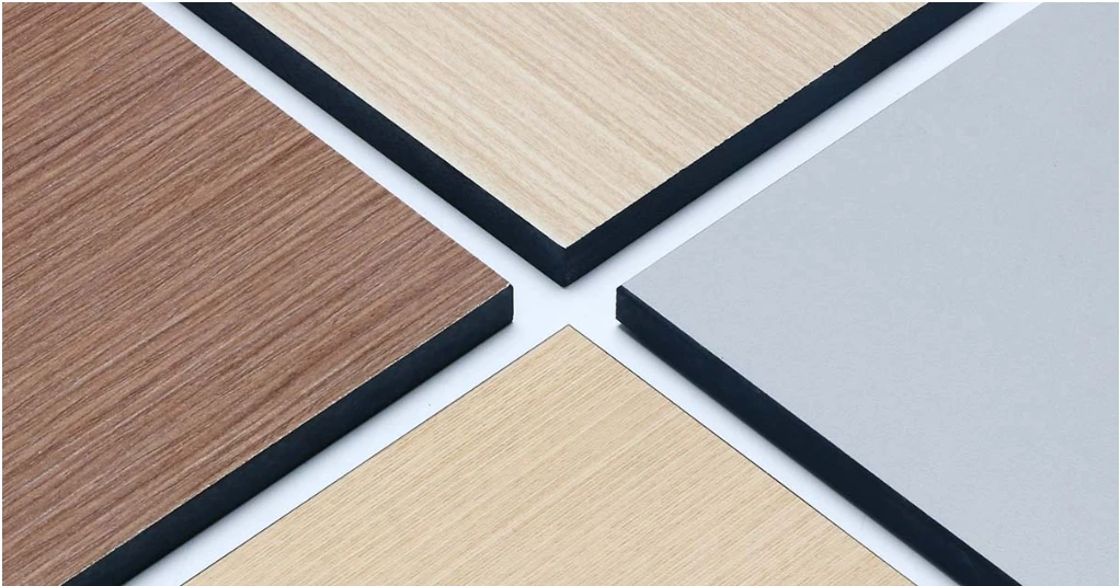 HPL Wood Grain Outdoor Wall Cladding Panels Fireproof