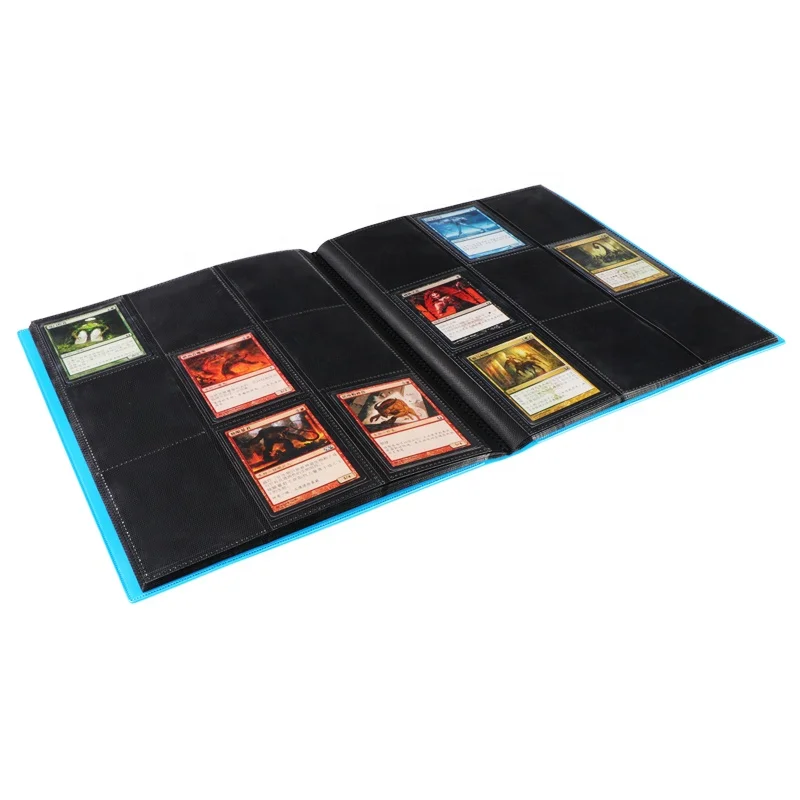 Customized HENWEI 9-Pocket Trading Card Binder for TCG | Durable Photo Album  for Collectors - Bulk Order Available