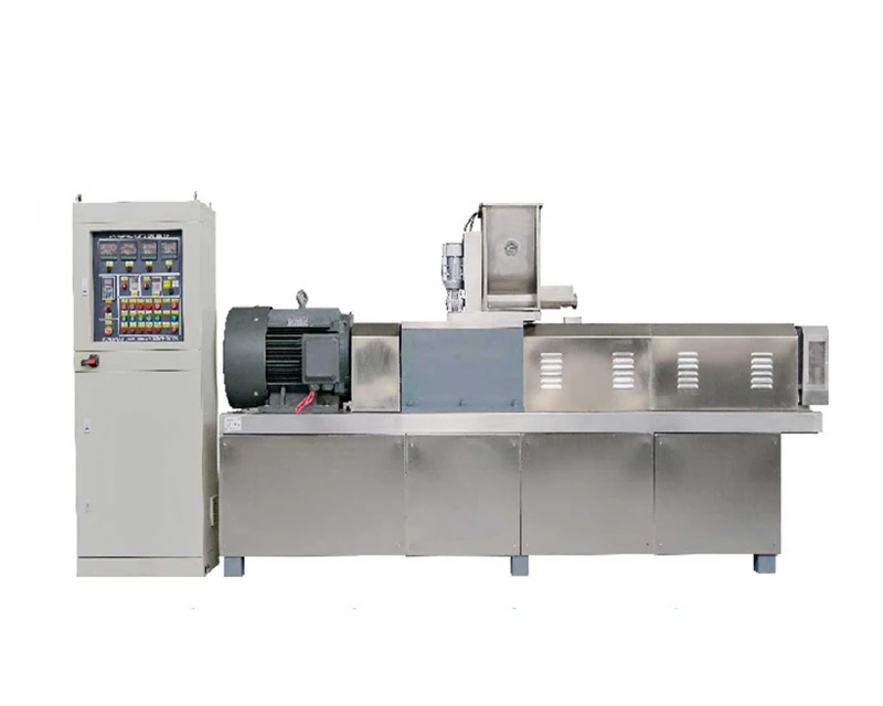 Pet food processing machines