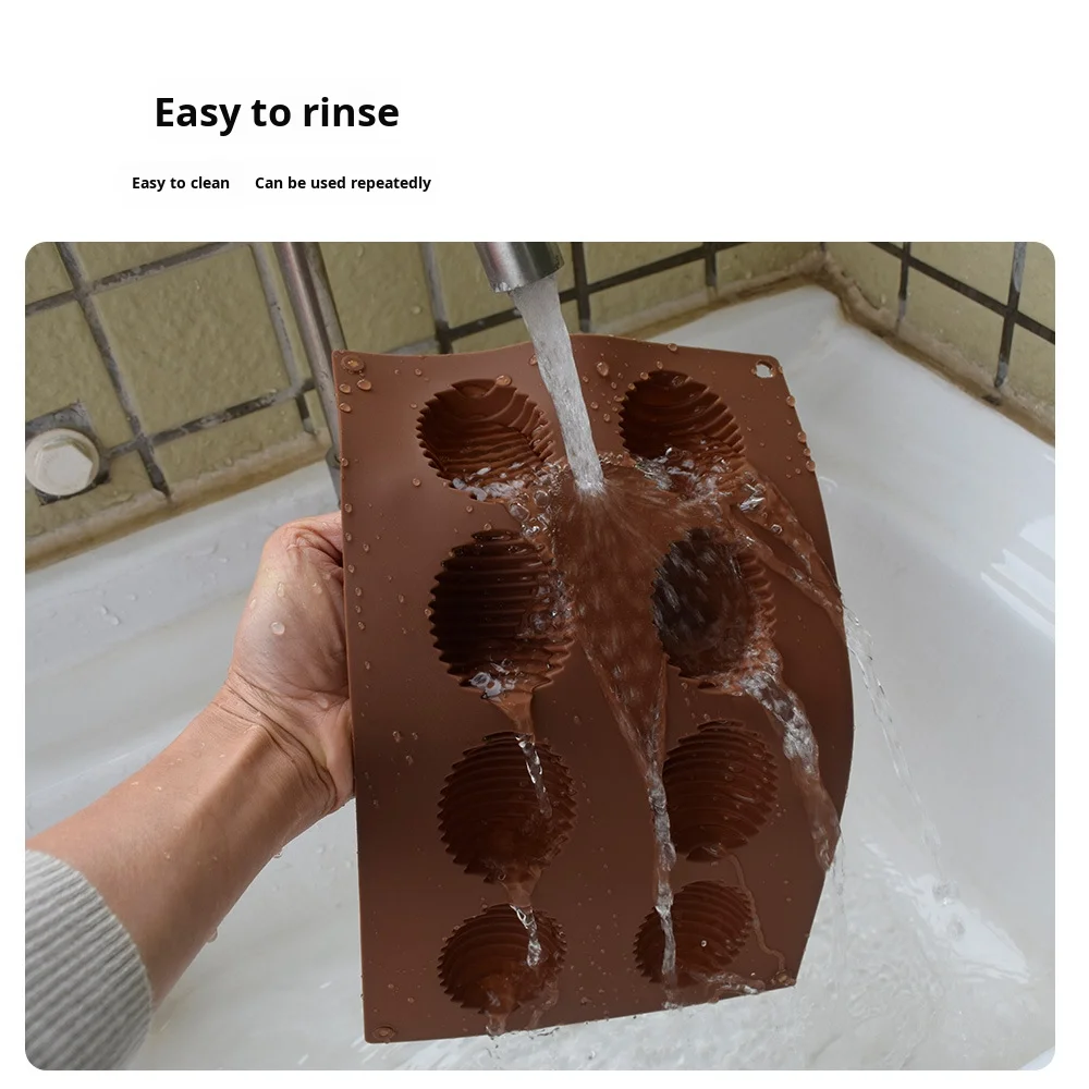 Mafengwo Egg Shaped Silicone Mold for Mousse Chocolate Pudding Jelly Baking DIY Cake Tools factory