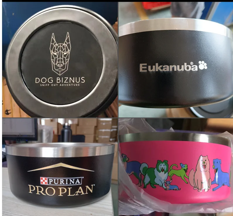 Shurui Manufacturer Personalised Custom Logo Color Powder Coated Dog