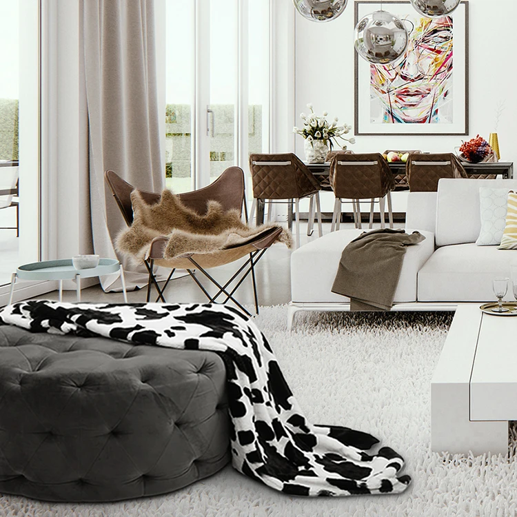 Customized Modern Style Comfortable Whole Cheap Modern Stool Pouf Round Velvet Chesterfield Ottoman