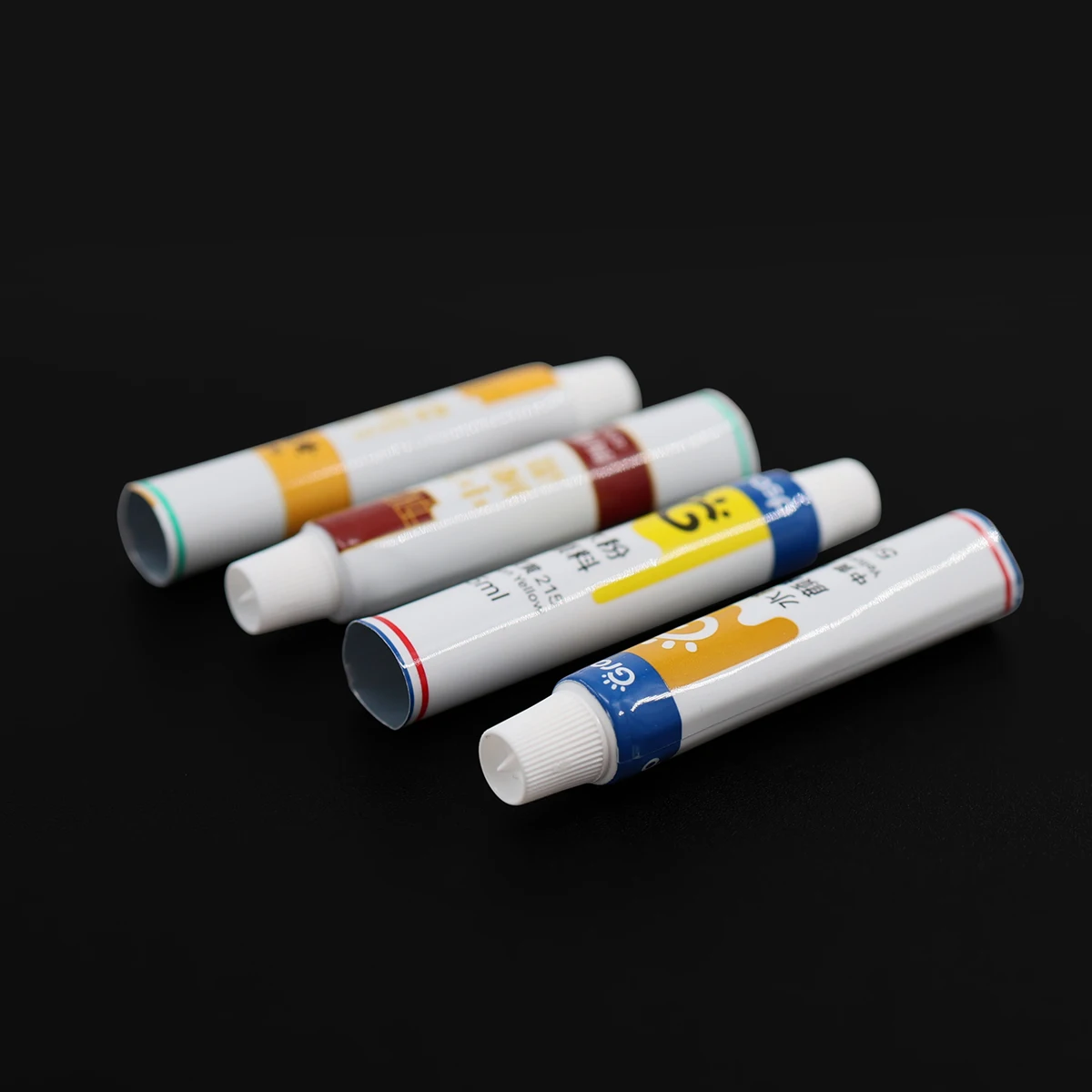 Factory Custom ABL Aluminum-plastic Packaging Tube Pigment Watercolor Tube Oil Painting Packaging Dye Container Packaging Tube