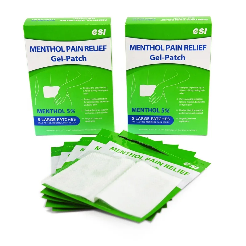CSI Hydrogel Fast Acting Menthol Pain Relief Extra Strength Pain Relief Product