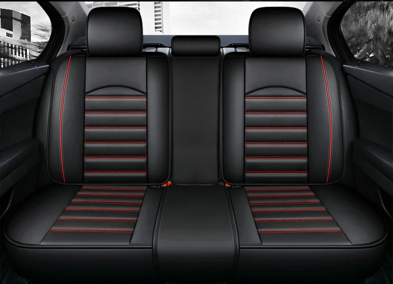 Amazon Summer All-Inclusive Leather Five-Seat Car Seat Cover Universal Four-Season Cushion for Cross-Border Foreign Trade details