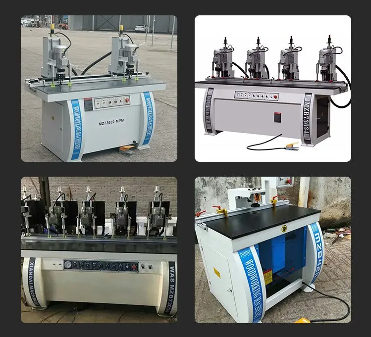 High Quality Single Head Hinge Vertical Single Head Hinge Drilling Machine Woodworking Machinery Door Hinge Machine Drilling