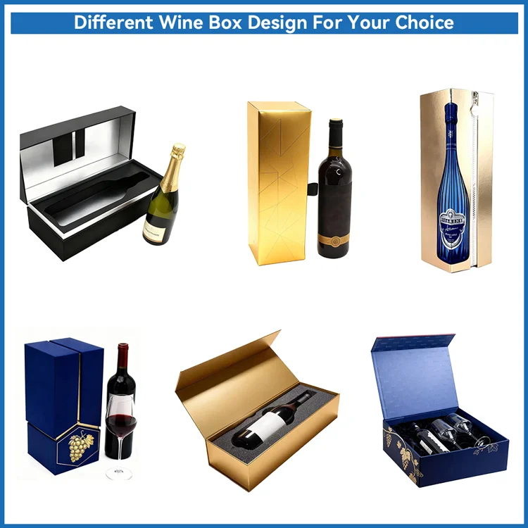 2025 Best Custom Red Wine Luxury Display Opener Set Gift Box Packaging ...
