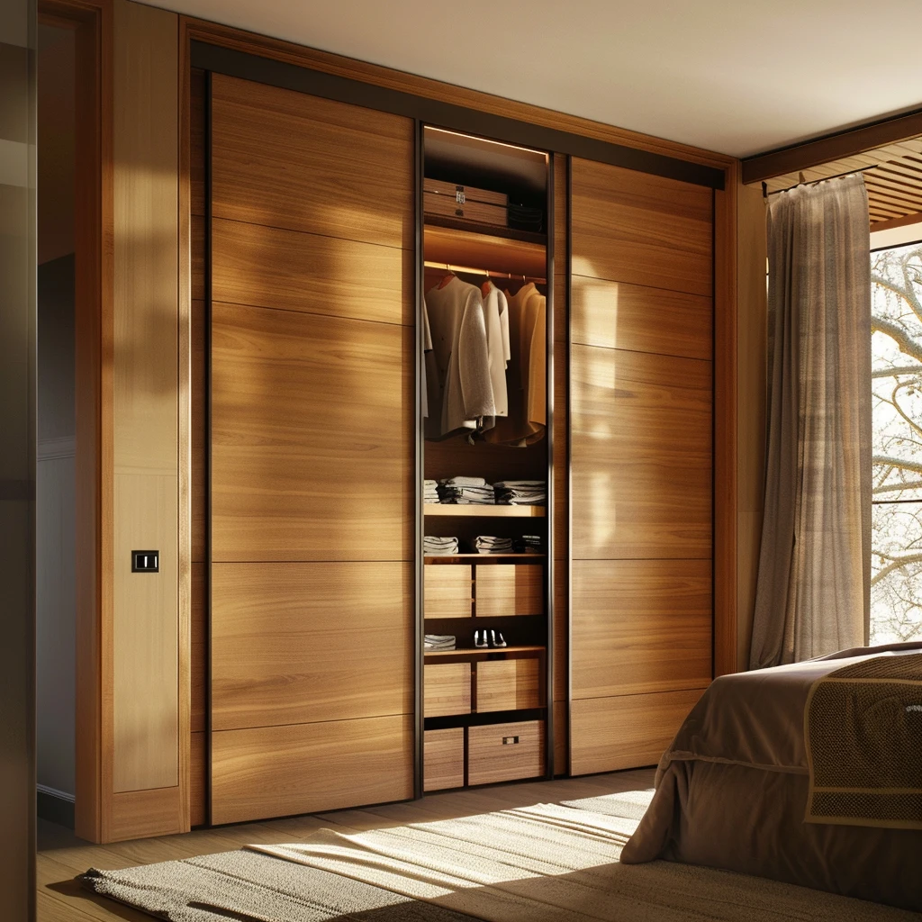 Wardrobes with Dressing Table Wooden Wardrobe Closet