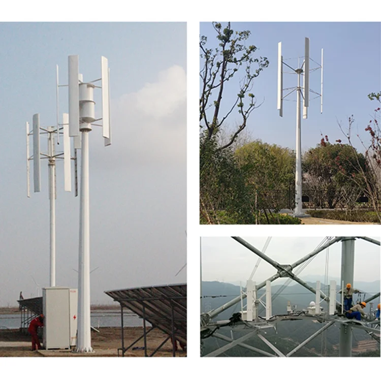 2023 5KW Vertical Wind Generator - Reliable Power Source