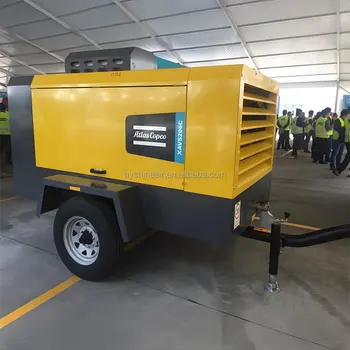 Atlas Copco 440cfm Portable Air Compressor 14 Bar Pressure Model XAVS206C Reliable for Demanding Applications Diesel Engine Core