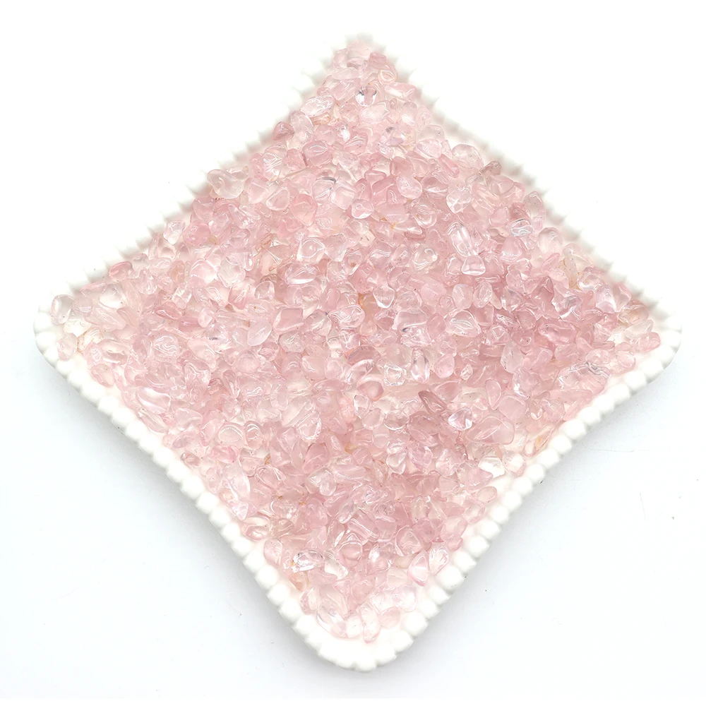 Bulk Wholesale Natural Gemstone Chips Healing Rose Quartz Chips Crystal