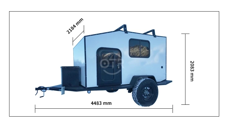 Mini Caravan Trailers - Teardrop Camper Trailers for Off-road