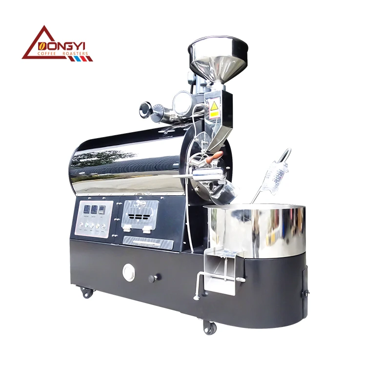Turkey Toaster Machine Commercial Coffee Roaster BY-3KG 6KG/Batch LNG/LPG Gas Heating for Cafe on Sale