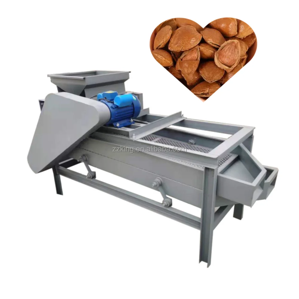Professional Almond Cracking And Shelling Machine Cracking Almonds