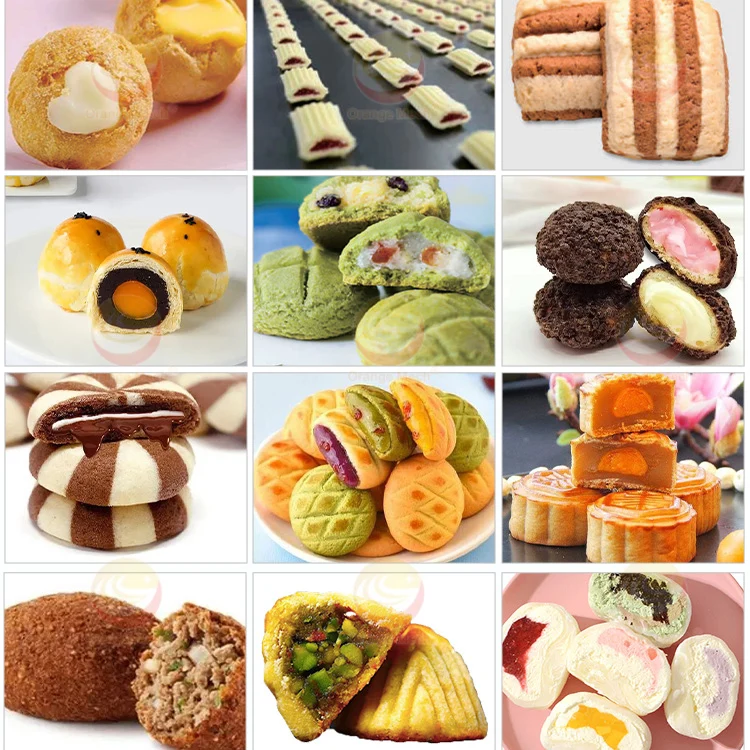 Automatic Multi Function Mooncake Encrusting Machine