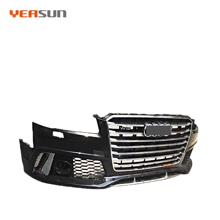 High Quality W12 Front Bumper Fast Delivery for audi A8 D5 2015 2016 2017 2018 2019