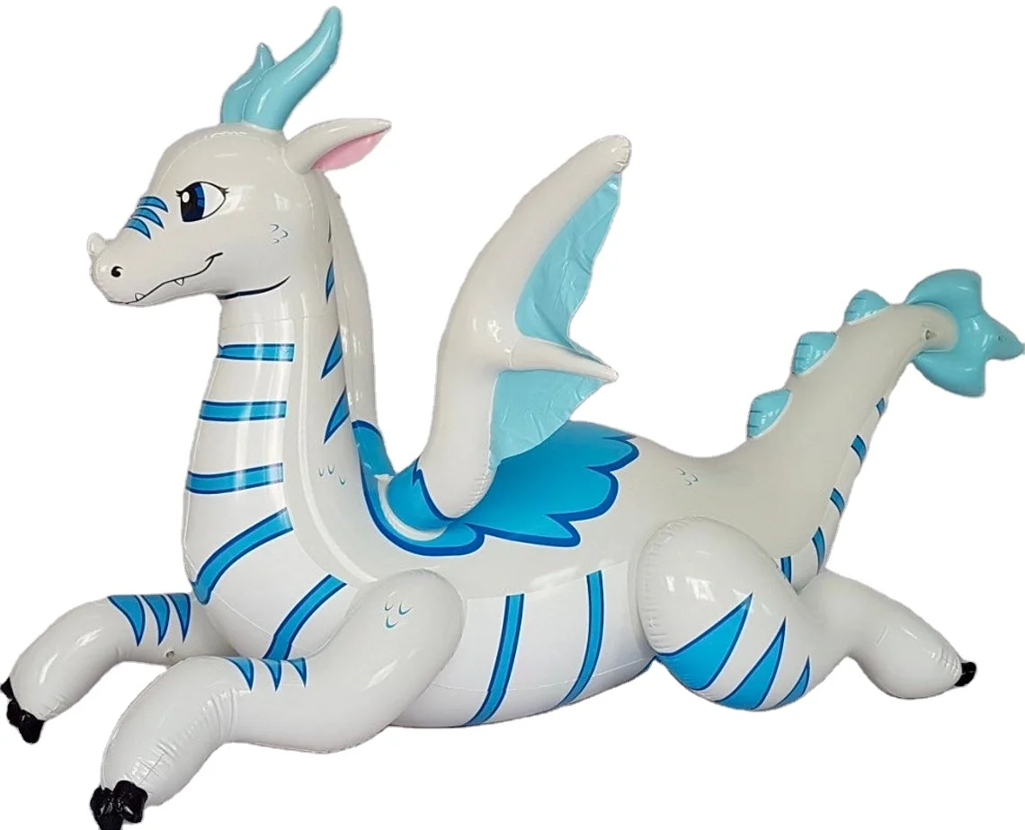 Hot selling PVC Inflatable flying dragon toy for cartoon enthusiasts