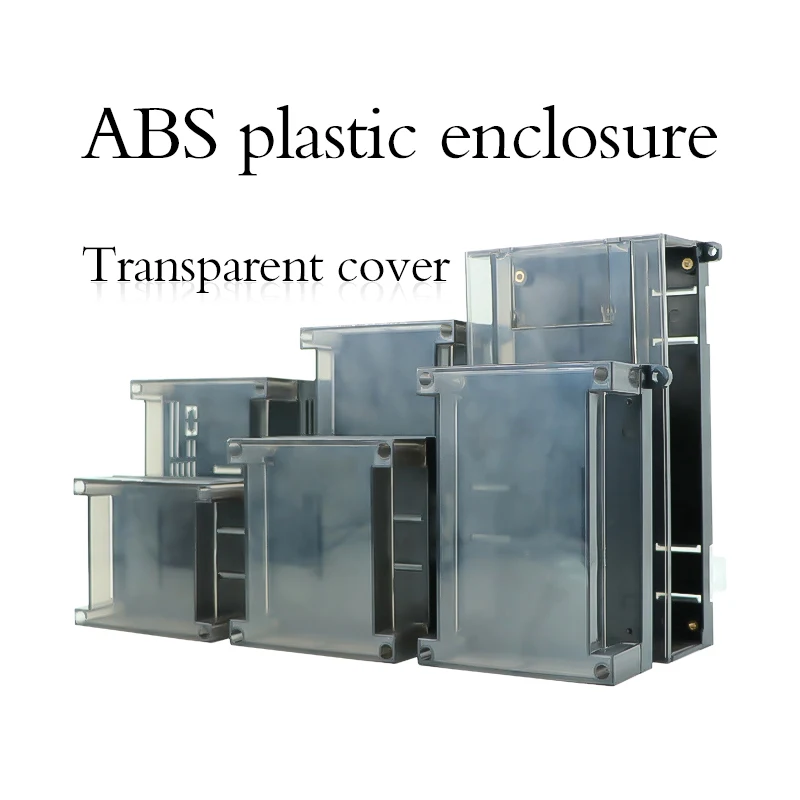 Transparent ABS Industrial Control Box - IP54 Plastic Electrical ...