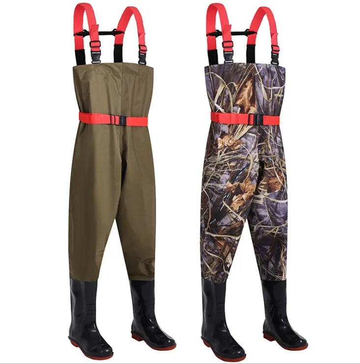 Fishing Waders PVC Waterproof - jinjiaraincoats-jinjiaraincoats