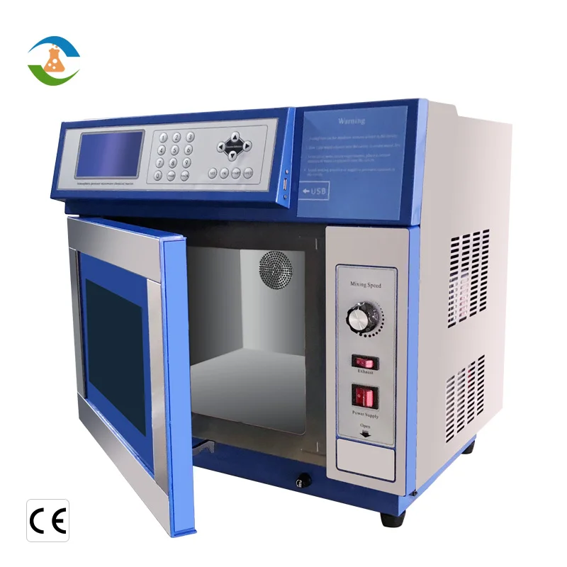 A Lab Chemical Synthesis Equipment Rapid Heating Microwave Chemical Reactor Price