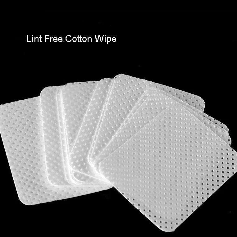 300pcs/bag Uv Gel Polish Remover Cleaner Paper Pad Cleaning Wipe Lint
