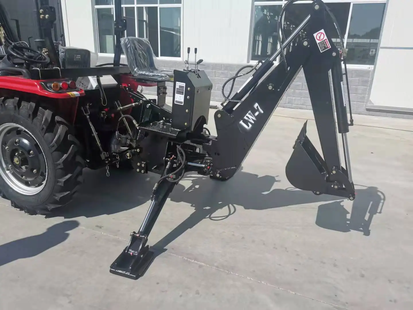 Factory Price CE Mini Tractor Backhoe for Mini Tractor Backhoe 4*4 ...