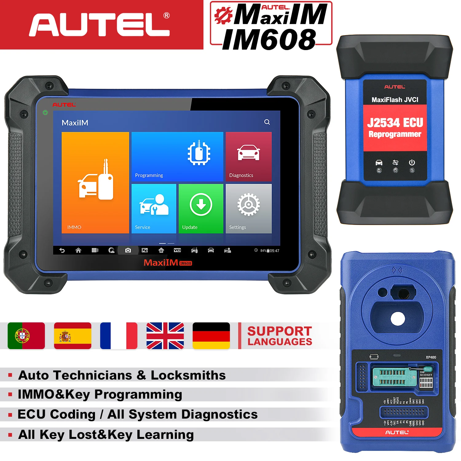 Best Autel Im608 Xp400pro Smart Tool Obd2 Immobilizer Programmer Making