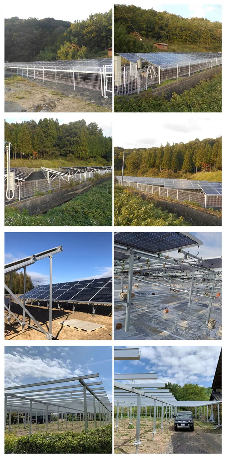 product-1-1 Solar PV System Solar Ground Mounted System Ground Mount With Ground Screws For Solar Mounting