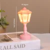 lampadaire rose
