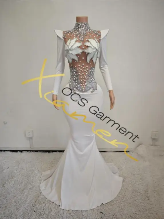 Ocstrade Floral Crystal Ball Gown Long Sleeve Bodycon Evening Dress| Min Order 1 ct Ocstrade Floral Crystal Ball Gown Long Sleeve Bodycon Evening Dress| Min Order 1 ct