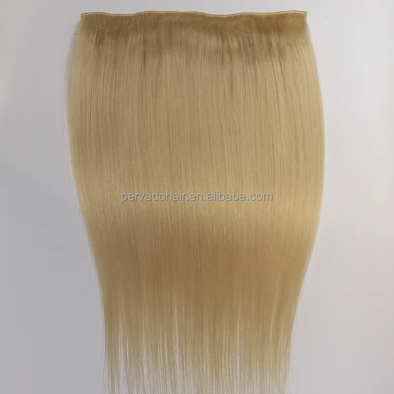 14 24 Inches One Piece Volumizer Clip In Hair Extensions 5 Clips In Human Hair Piece Weft 613 Blonde Color Buy Ombre Balayage Hair Extensions One Piece Clip In Human Hair Natural