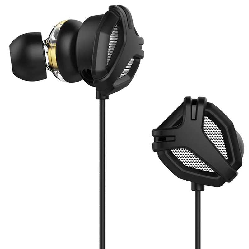 2021 Latest Technology Triple Drivers in Ear Headphones Wired Earbud Headset Earphone With Detachable Microphone
