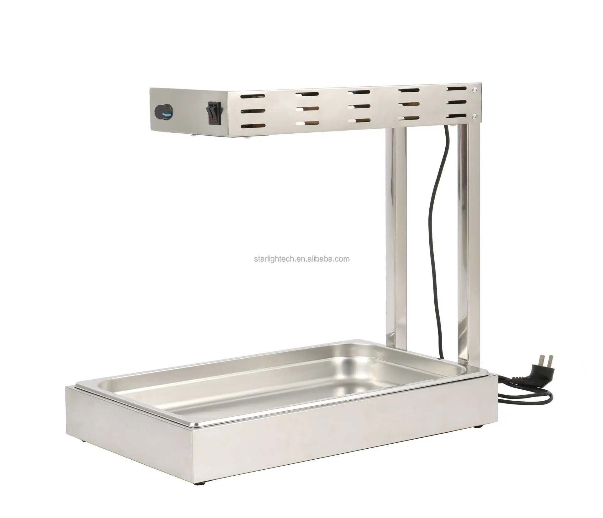 Bartscher infrared food warmer stainless steel with hot plate L