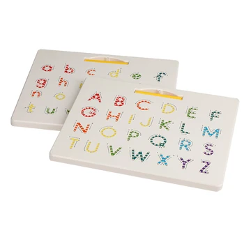 Lettres Magnétiques 208 Pièces – Majuscules Et Minuscules – Tableau Double Face – Rangement Inclus – Dès 3 Ans – Préscolaire
