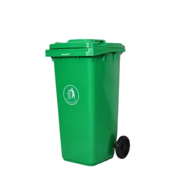 China 120 Liter High Quality Recycle Plastic Trash Can Garbage Bin Waste Container