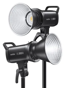 GodoxSL100D 100W 5600K SL Series Video Light LCD Panel LED Outdoor Light Continuous Output Bowens Mount Studio Lighting