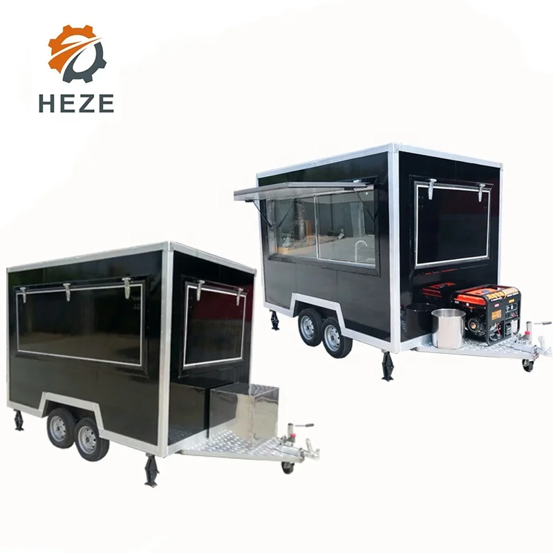 Mobile Kebab Van Chiosco Bar Mobile Cart Food Kiosk Coffee Food Trailer