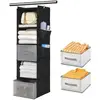 5-shelf Black