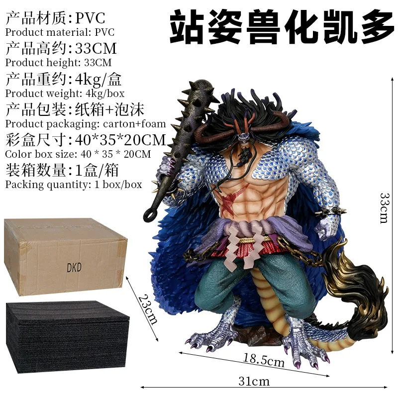 コミック・アニメ kaido figure PRE-ORDER] Funko Pop! Animation: One Piece - Kaido Man Beast