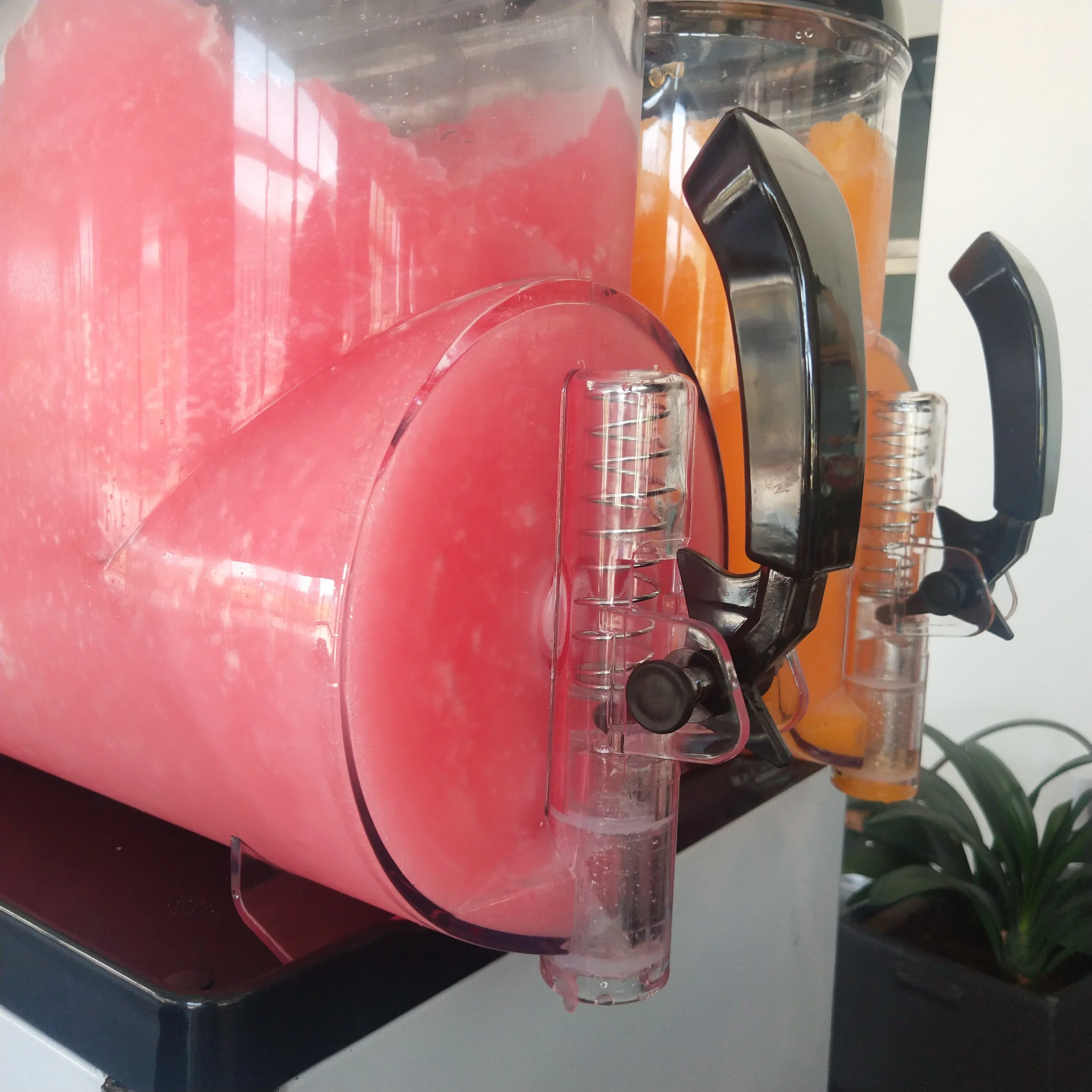 2 Tank Slash Machine Ice Slush Machine Slush Granita Machine for Sale