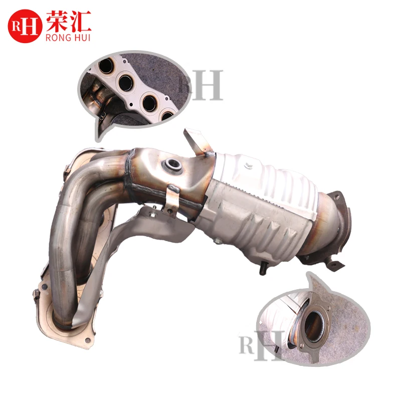 Ceramic Exhaust Catalytic Converter For Volkswagen For Vw Tiguan 1.8t 2 ...