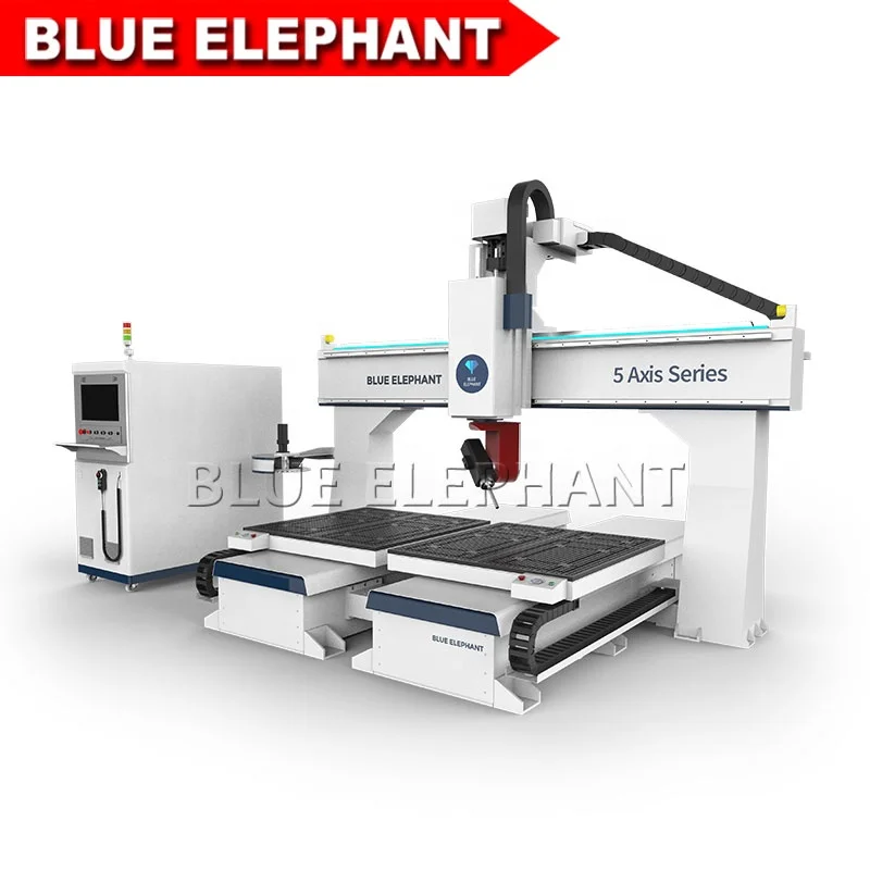5 Axis Cnc Stone Carving Milling Machine 5 Ejes Cnc Router for Wood