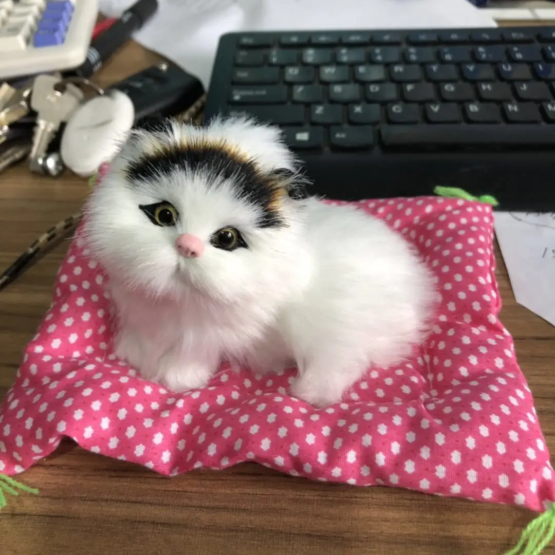 New Design Simulation Cat Will Call Birthday Gift Creative Toy Meow Meow Crafts Simulation Ornaments