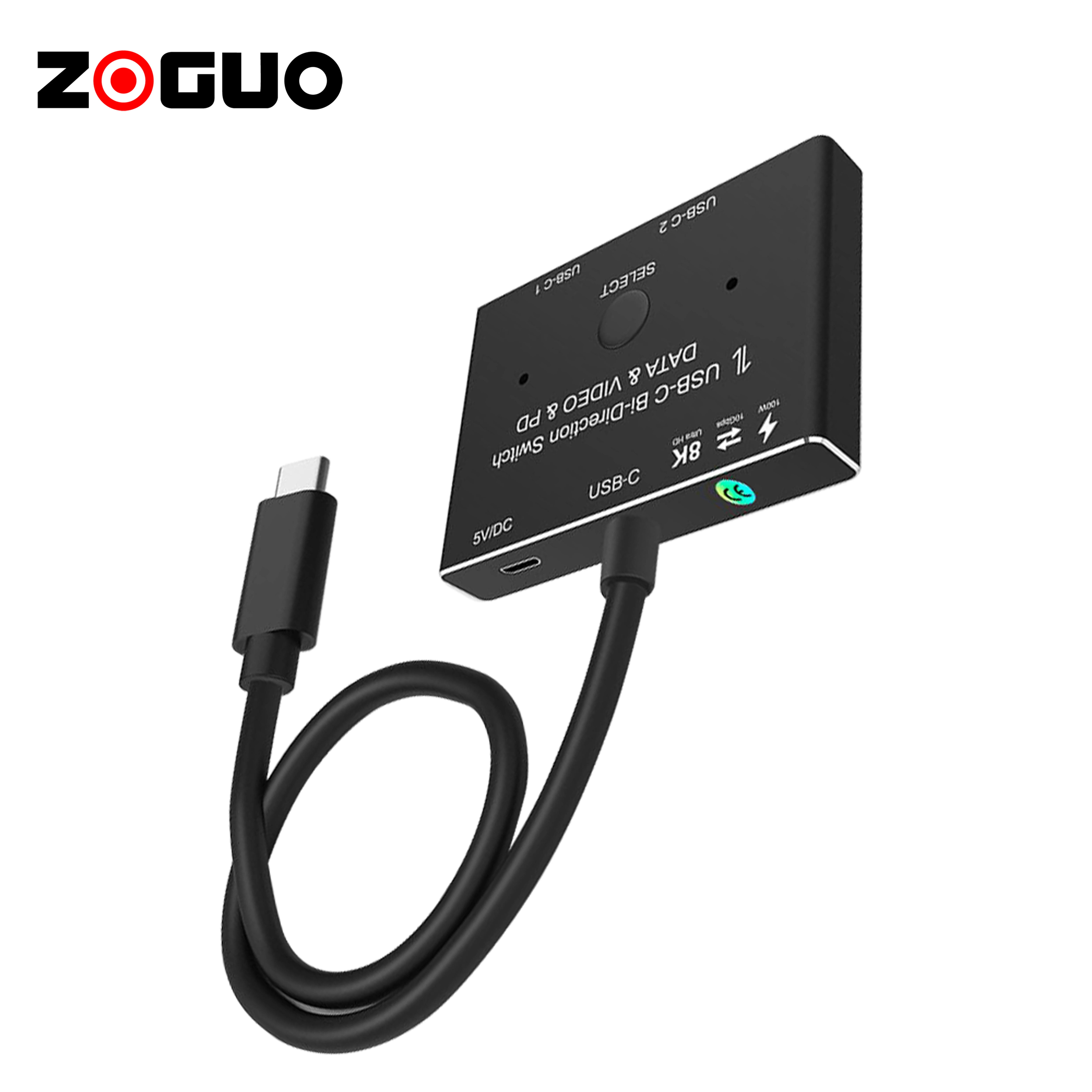 120g USB-C двунаправленный переключатель передачи данных видео PD