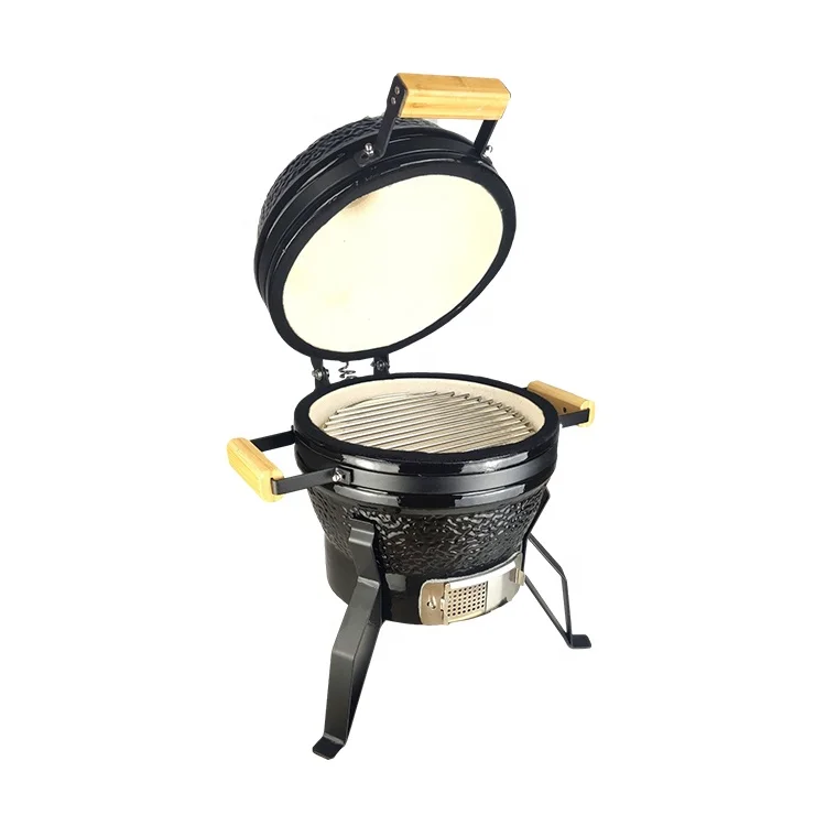 KIMSTONE 13Inch Cast Iron Cooking Grid Ahumador De Carbon Grill Egg Kamado Griller Barbecue Grill Charcoal Cheap - Image 5
