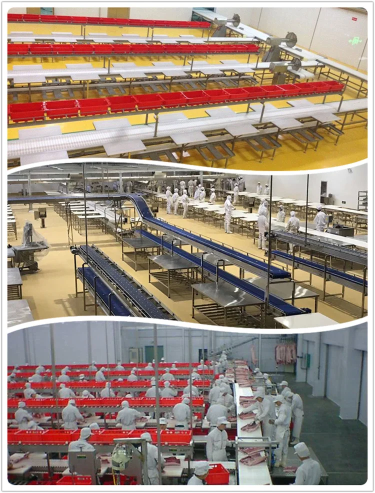 Factory price meat processing equipment slaughtering production line pig bone removal conveyor