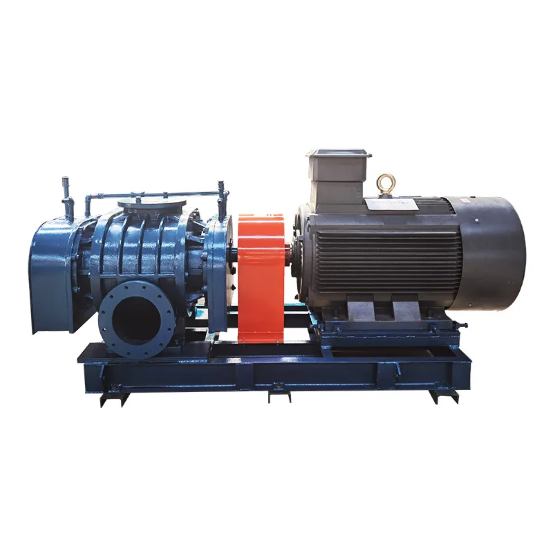 Roots Blower Air Blower Vacuum Pump for Sewage Treatment Aeration Aquaculture Aeration Blower Factory